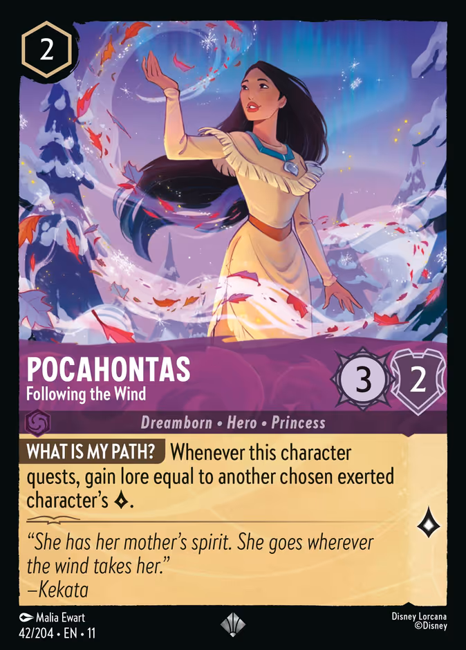 Pocahontas — Following the Wind 42
