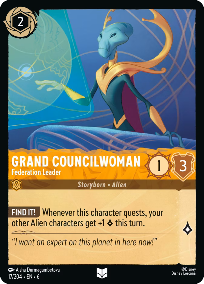 Grand Councilwoman — Federation Leader 17