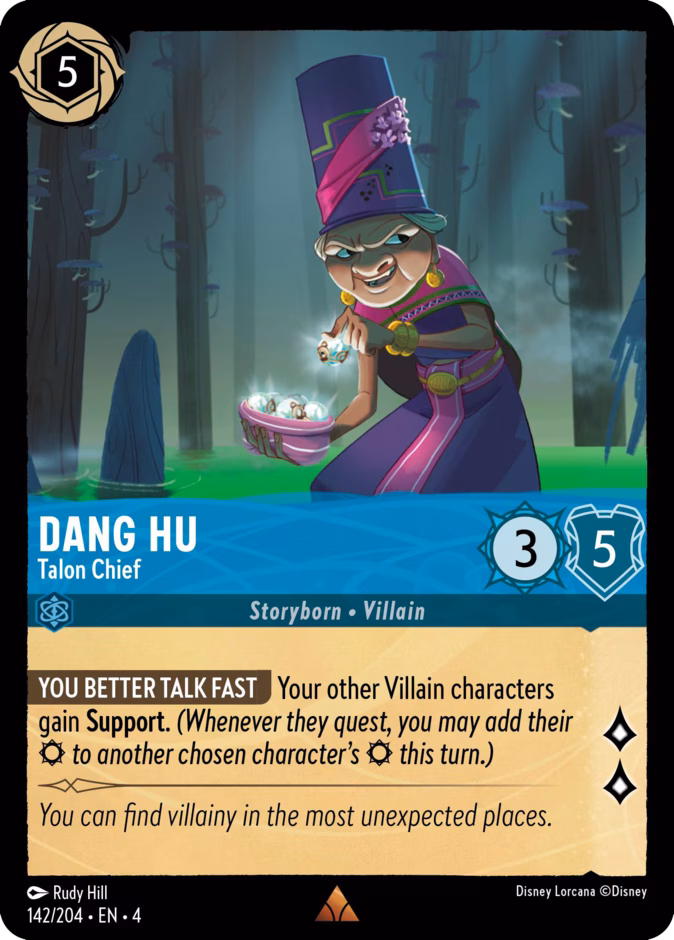 Dang Hu — Talon Chief 142