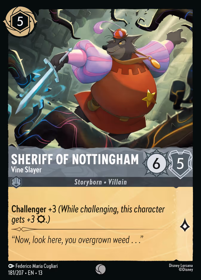 Sheriff of Nottingham — Vine Slayer 181