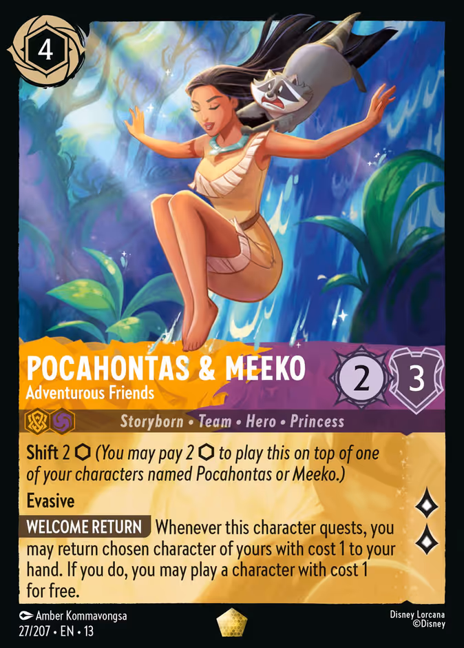 Pocahontas & Meeko — Adventurous Friends 27