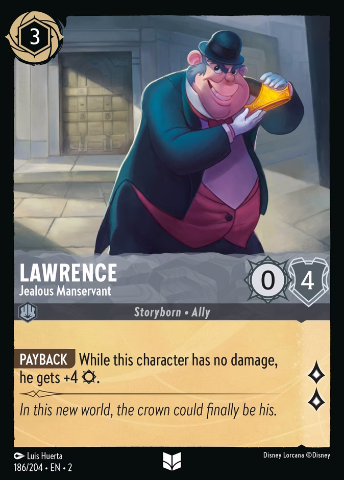 Lawrence — Jealous Manservant 186