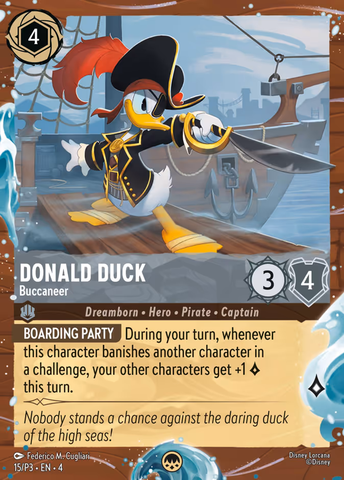 Donald Duck — Buccaneer 15