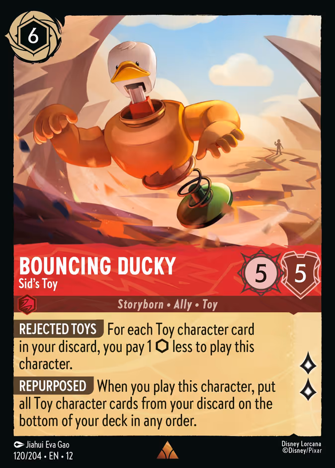 Bouncing Ducky — Sid's Toy 120