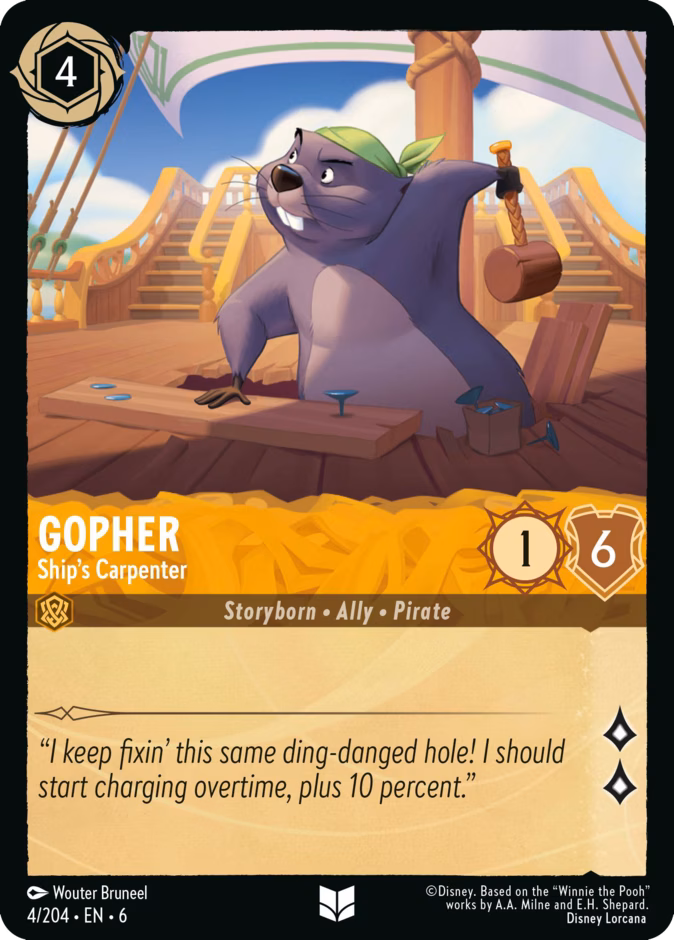 Gopher — Ship's Carpenter 4