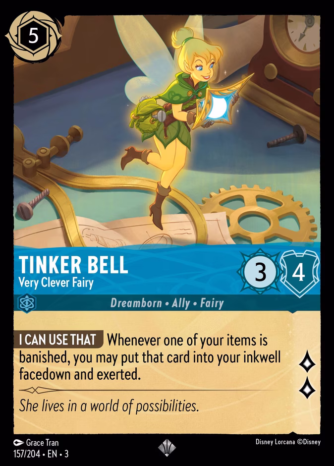 Tinker Bell — Very Clever Fairy 157