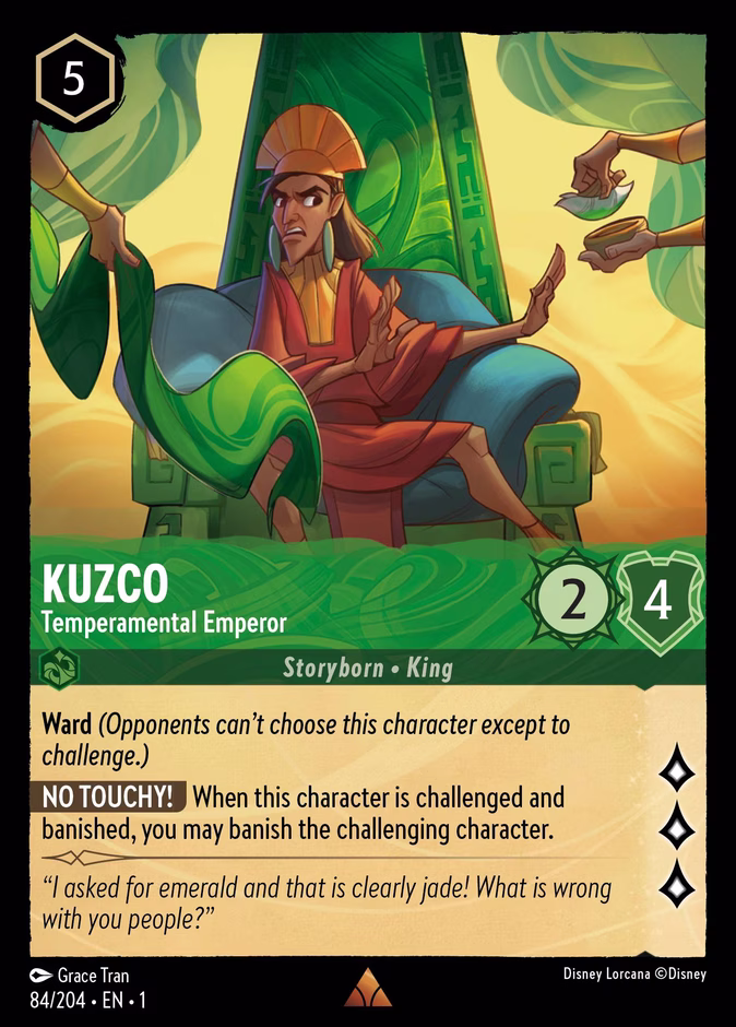 Kuzco — Temperamental Emperor 84