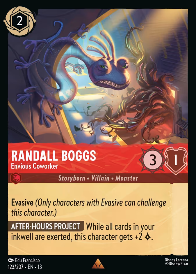 Randall Boggs — Envious Coworker 123