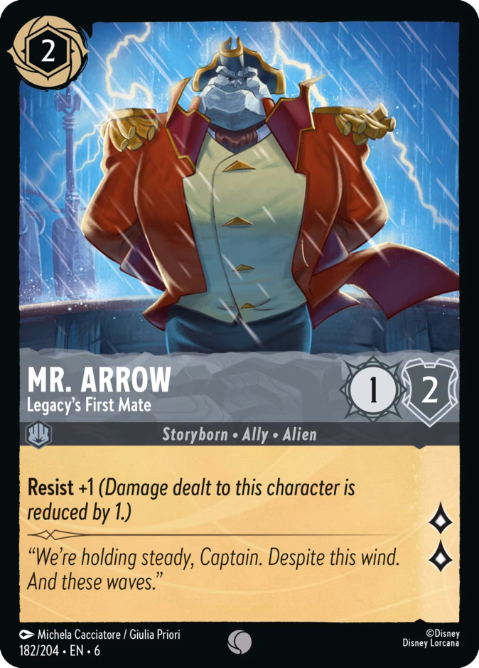 Mr. Arrow — Legacy's First Mate 182