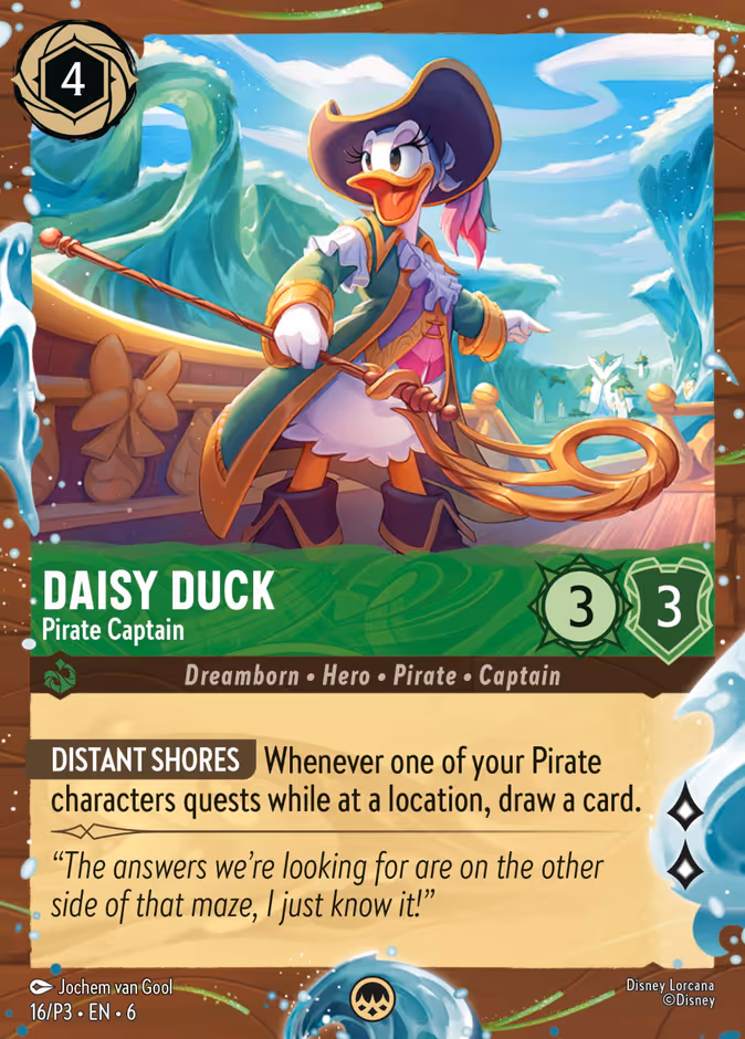 Daisy Duck — Pirate Captain 16