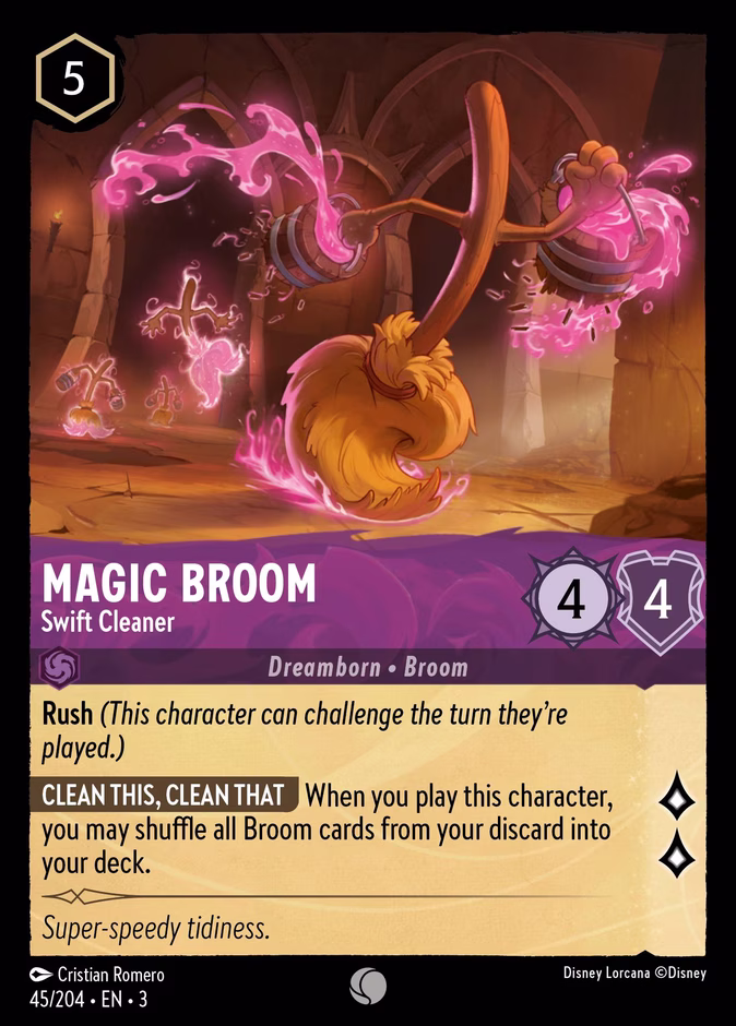 Magic Broom — Swift Cleaner 45