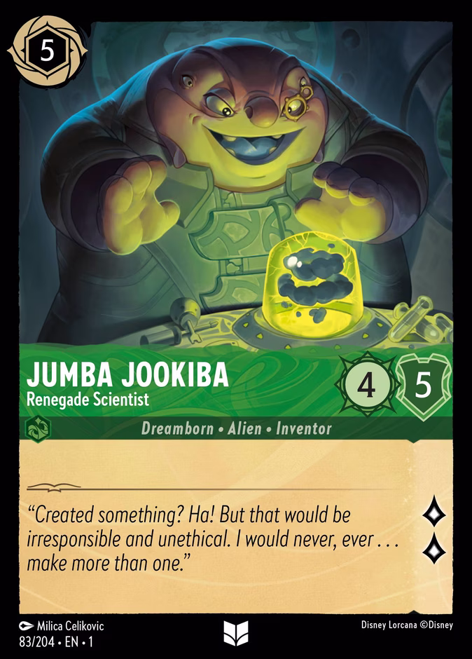 Jumba Jookiba — Renegade Scientist 83