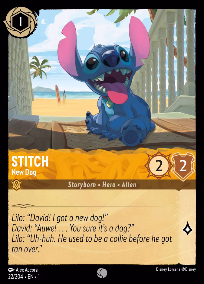 Stitch — New Dog 22