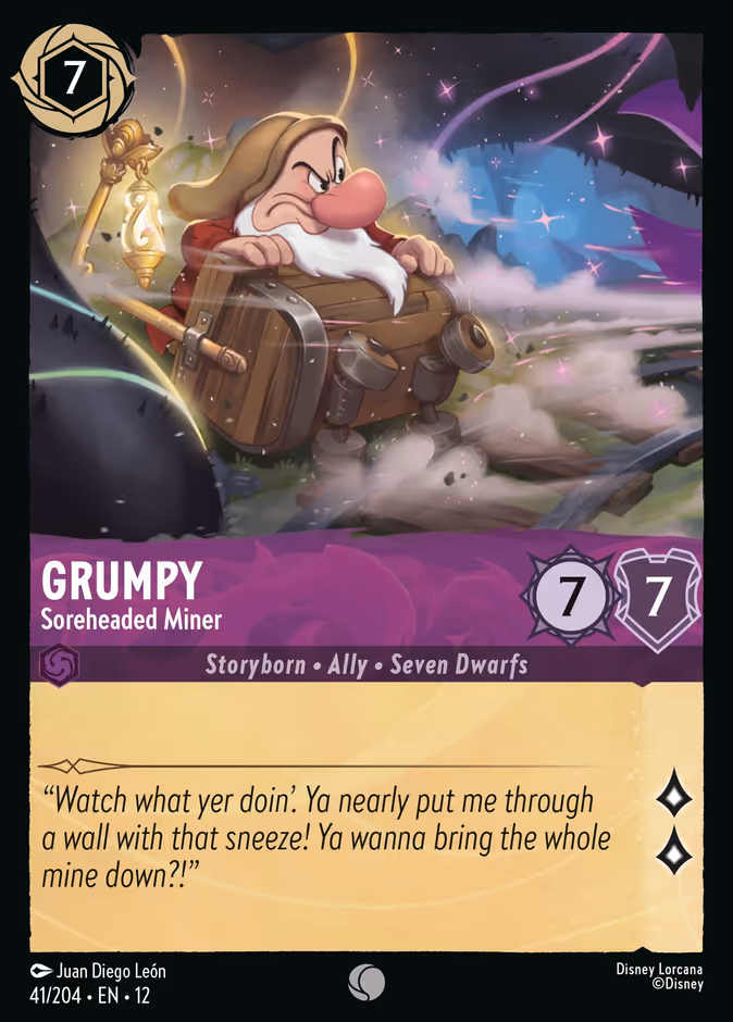 Grumpy — Soreheaded Miner 41