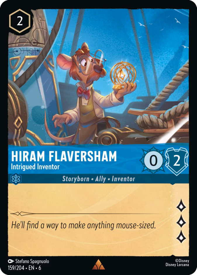 Hiram Flaversham — Intrigued Inventor 159