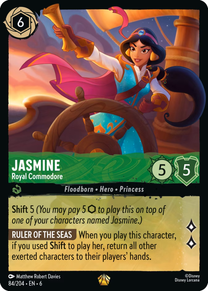 Jasmine — Royal Commodore 84