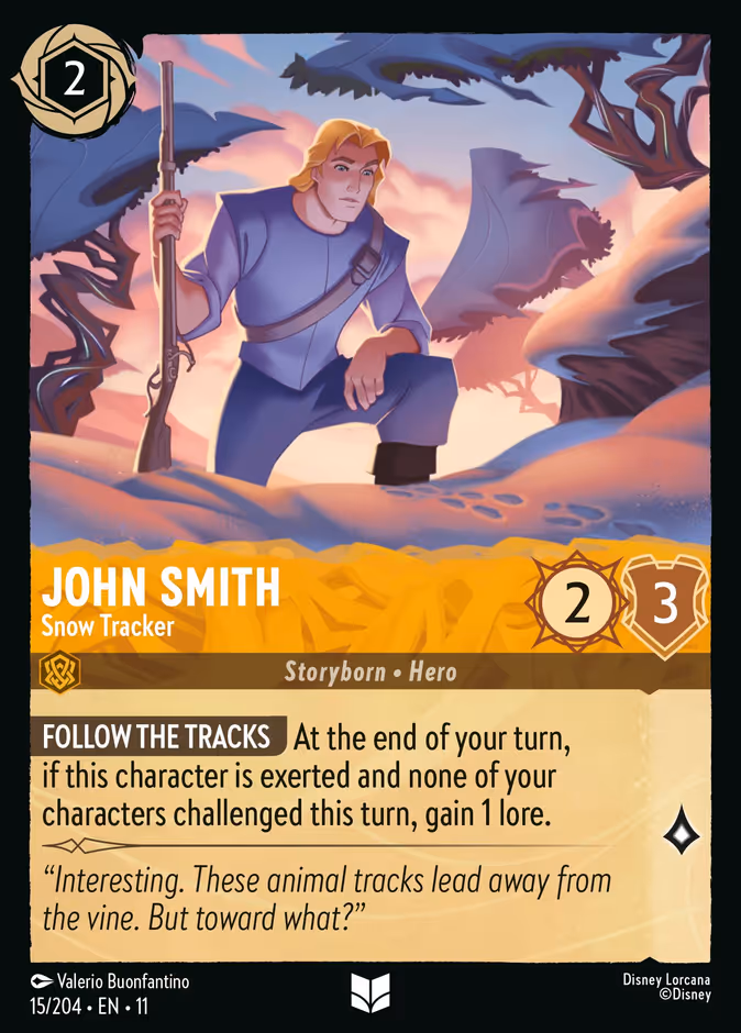John Smith — Snow Tracker 15