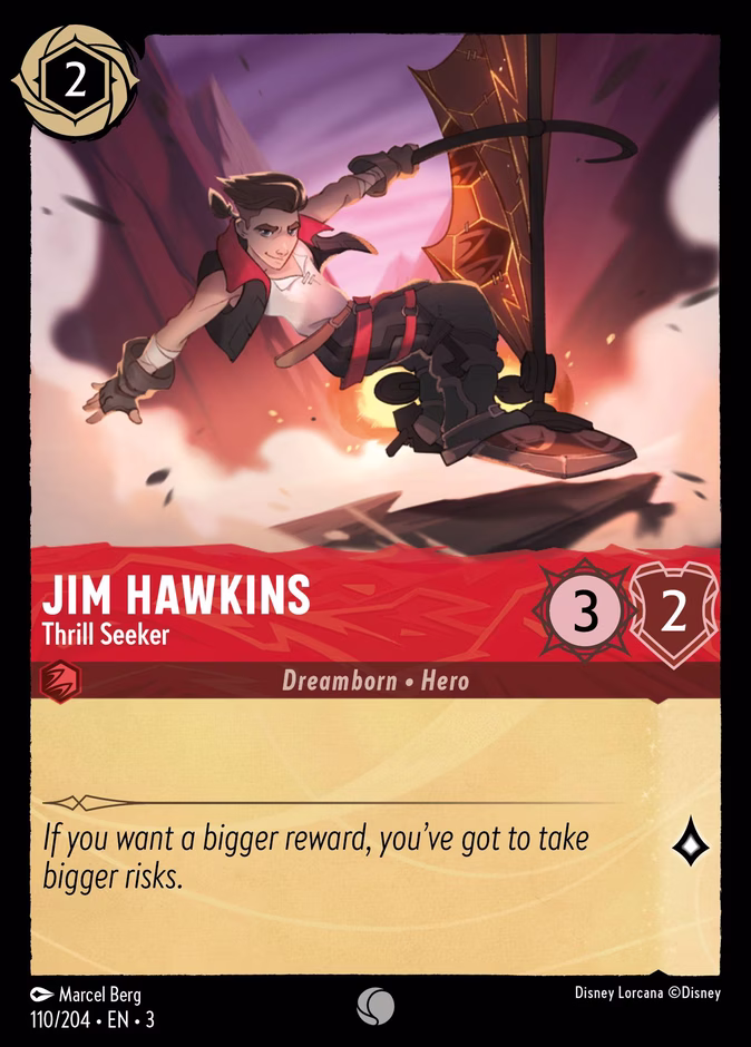 Jim Hawkins — Thrill Seeker 110