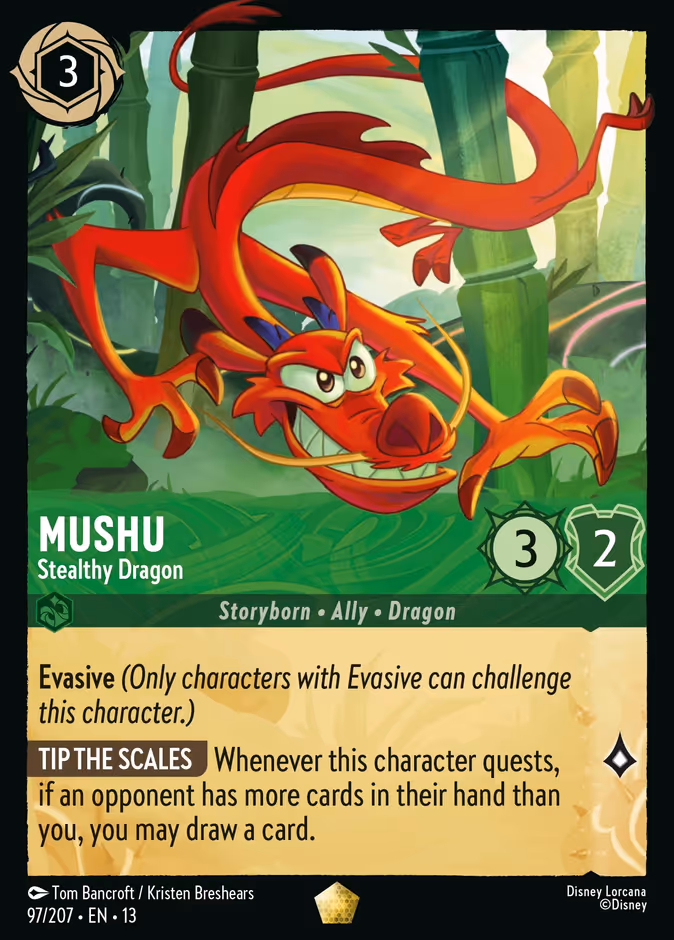 Mushu — Stealthy Dragon 97