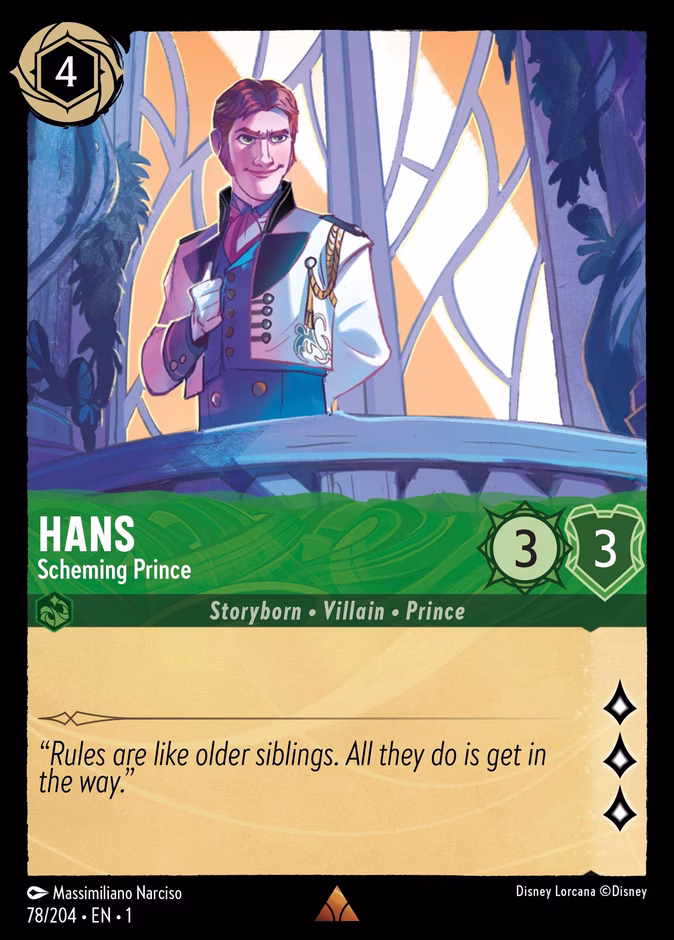 Hans — Scheming Prince 78