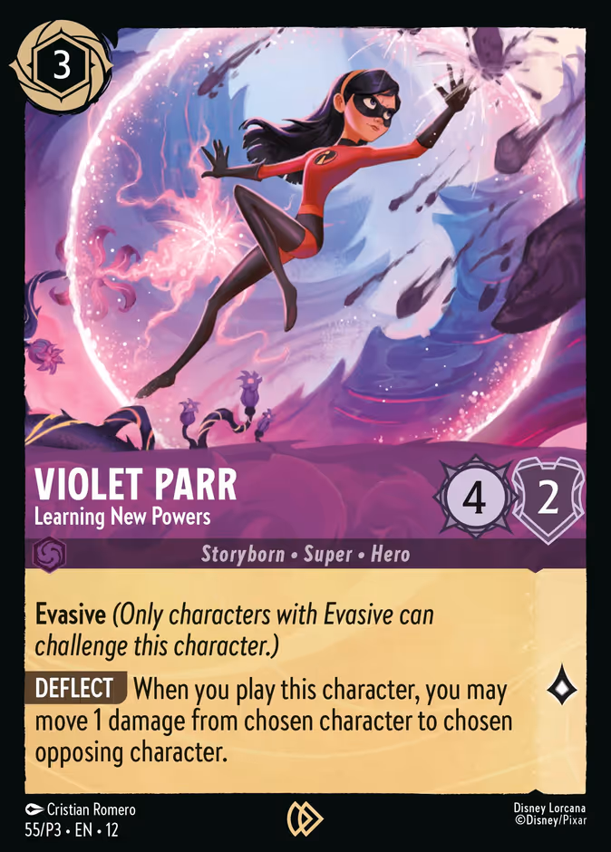 Violet Parr — Learning New Powers 55