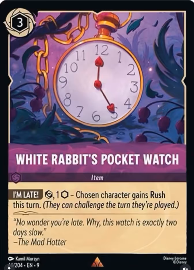 White Rabbit's Pocket Watch 66