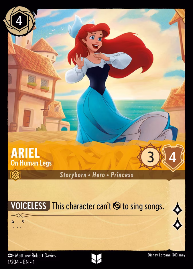 Ariel — On Human Legs 1