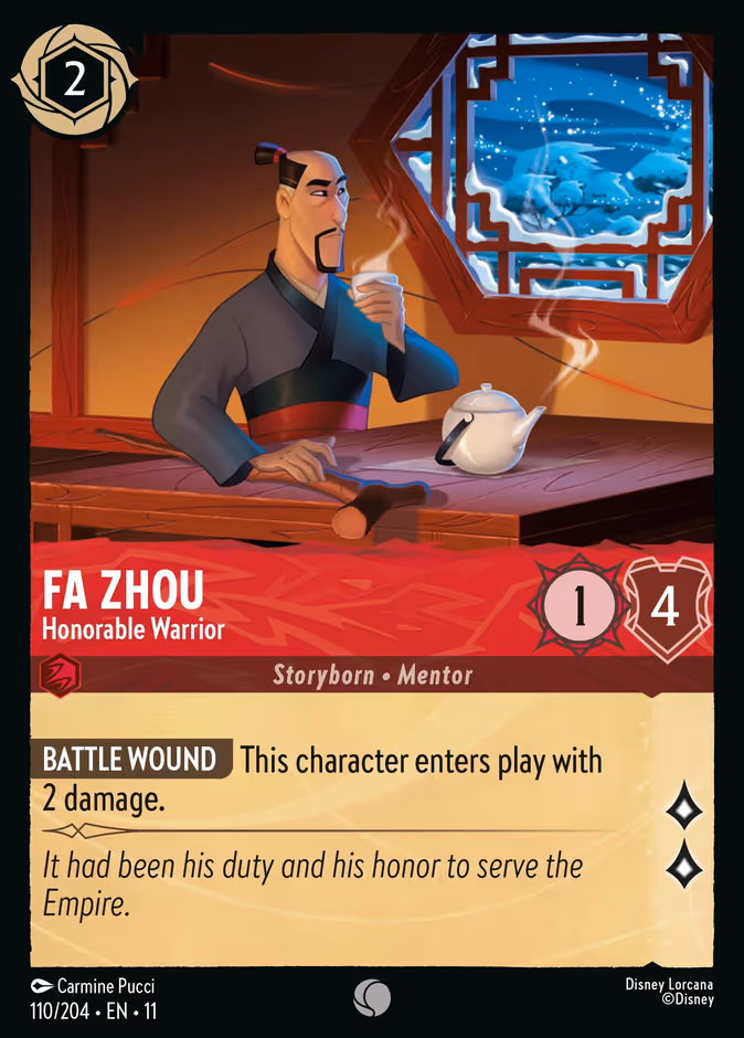 Fa Zhou — Honorable Warrior 110