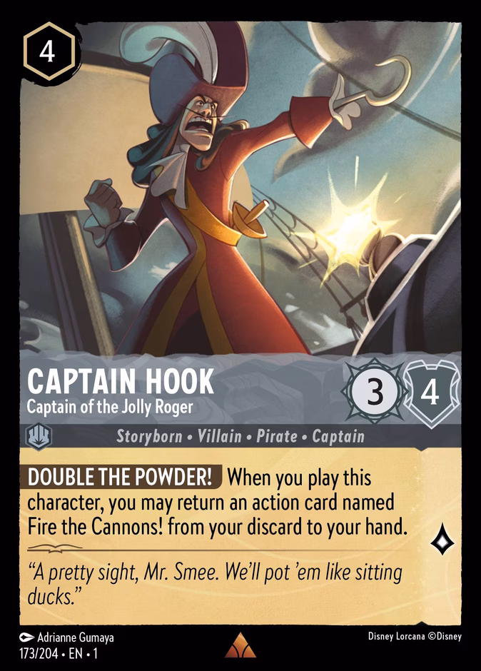 Captain Hook — Captain of the Jolly Roger 173