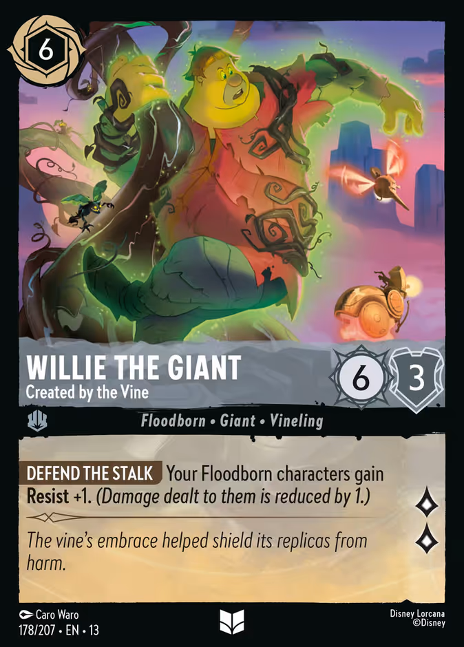 Willie the Giant — Created by the Vine 178