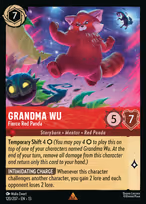 Grandma Wu — Fierce Red Panda