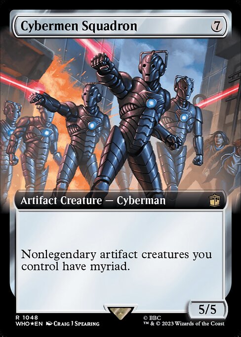 Cybermen Squadron 1048