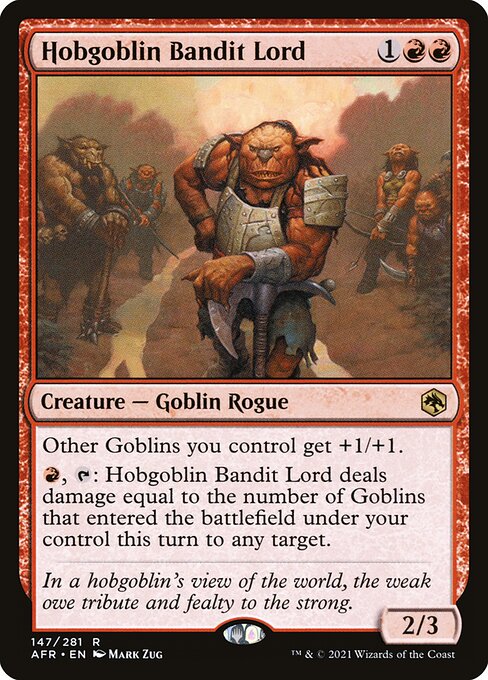 Hobgoblin Bandit Lord 147