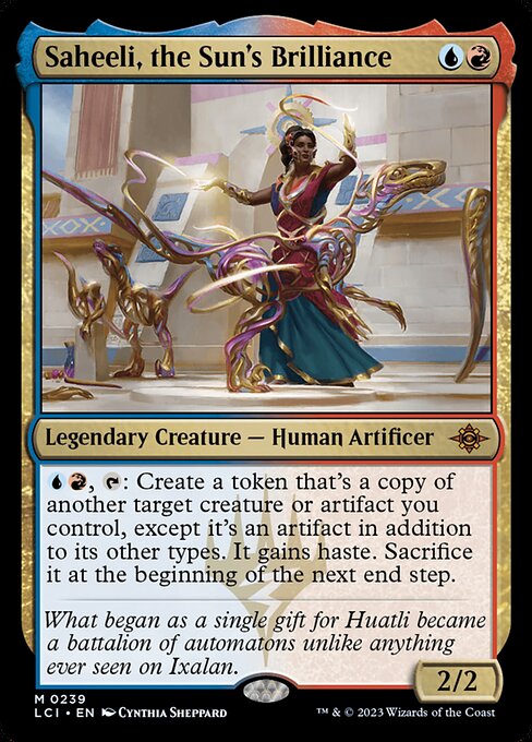 Saheeli, the Sun's Brilliance 239