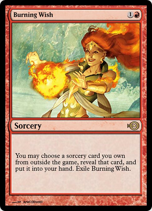 Burning Wish 43542