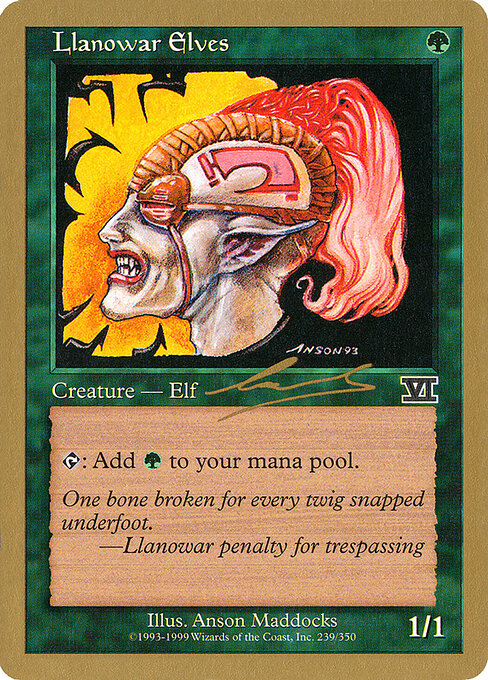 Llanowar Elves nl239