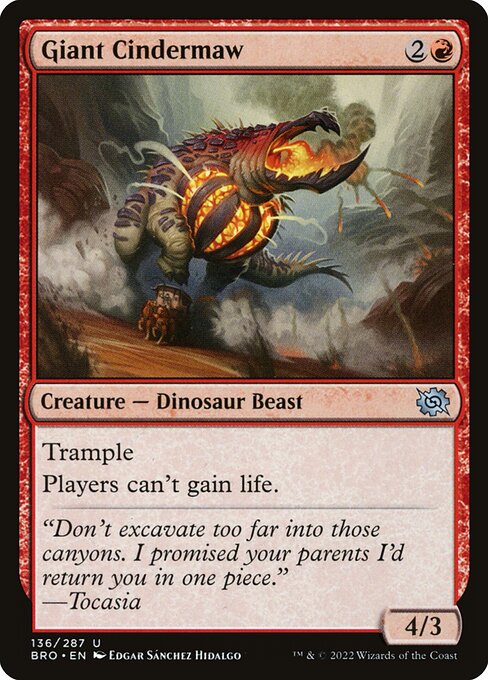 Giant Cindermaw 136