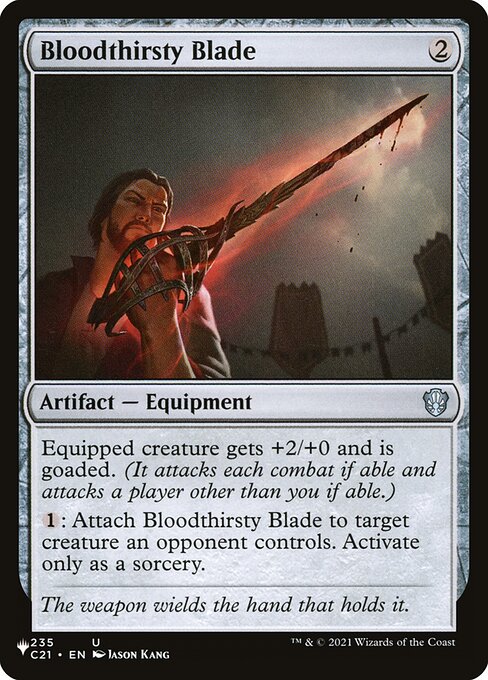 Bloodthirsty Blade C21-235
