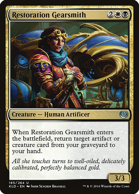 Restoration Gearsmith 185
