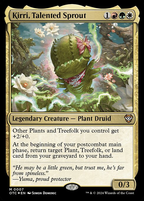 Kirri, Talented Sprout 7