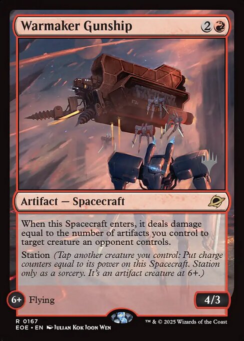 Warmaker Gunship 167p