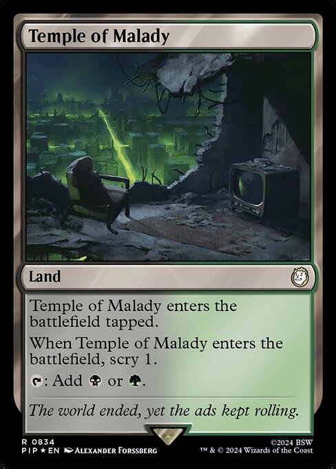 Temple of Malady 834