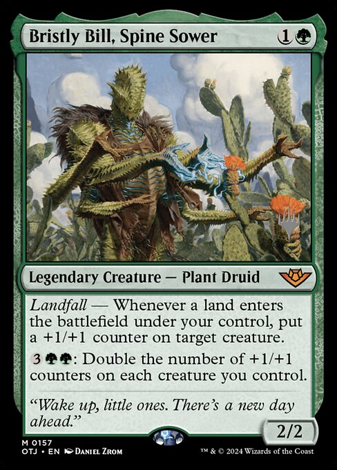 Bristly Bill, Spine Sower 157p