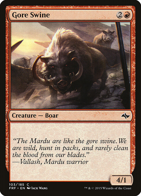 Gore Swine 103