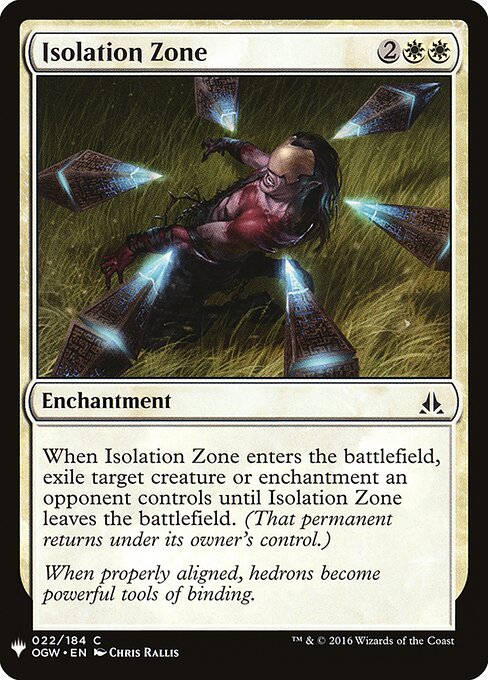 Isolation Zone OGW-22