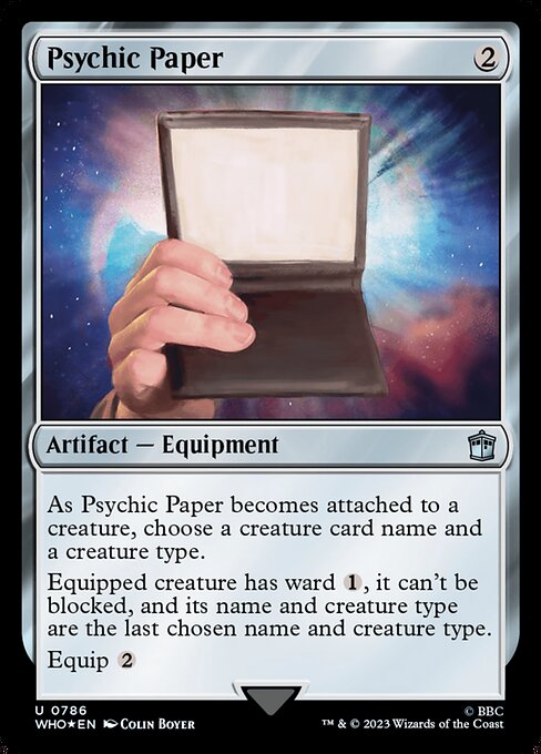 Psychic Paper 786