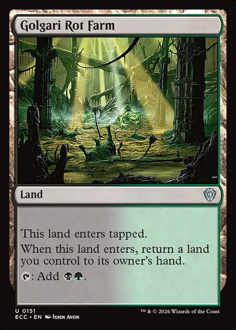 Golgari Rot Farm 151