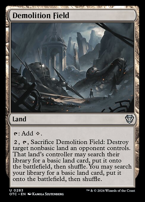 Demolition Field 283