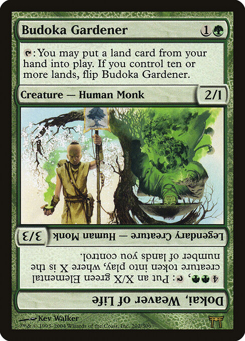 Budoka Gardener // Dokai, Weaver of Life 202