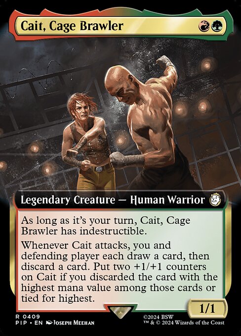 Cait, Cage Brawler 409
